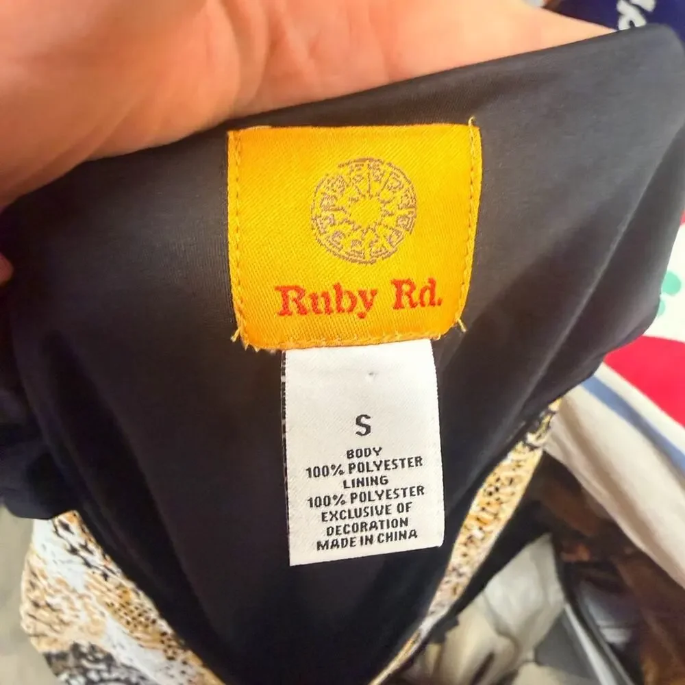 Ruby Rd. stylish poncho